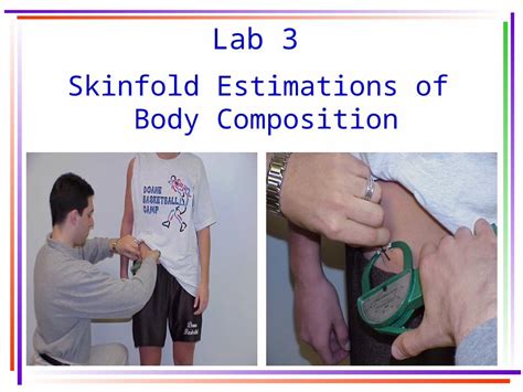 measure a double thickness of skin to assess body composition|skinfold measurement formula.